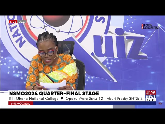 NSMQ 2024: Ghana National College stage an impressive comeback to qualify for the semifinals