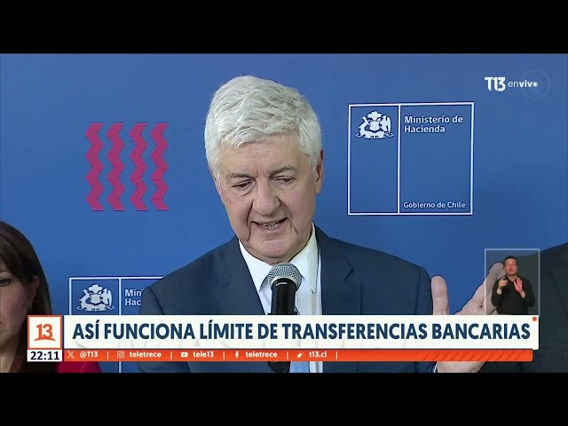 ⁣Así funciona límite de transferencias bancarias