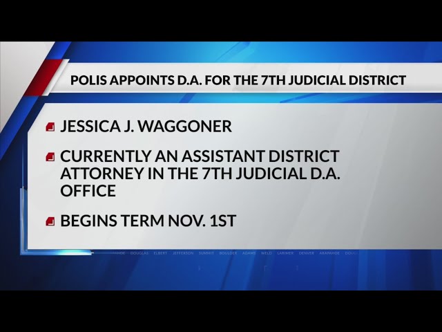 ⁣Gov. Polis appoints District Attorney for Colorado's 7th Judicial District