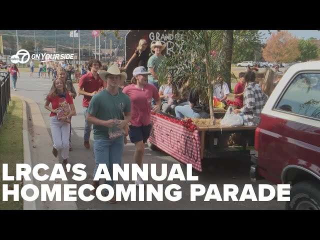 ⁣Little Rock Christian's Annual Homecoming Parade