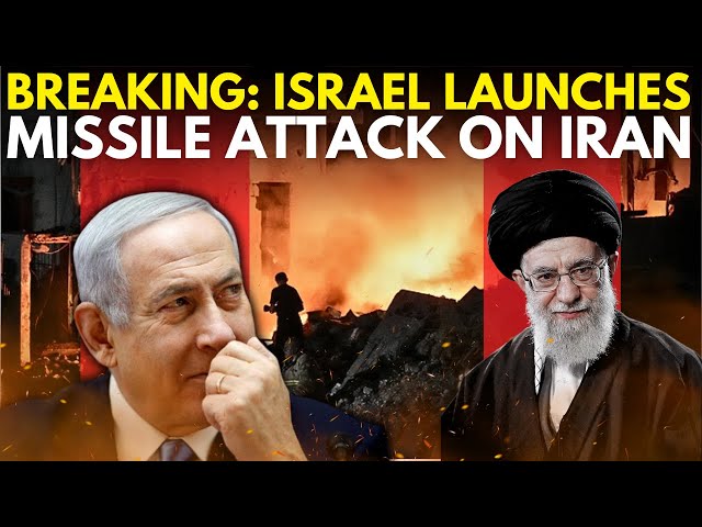 ⁣Israel Attacks Iran LIVE: Israel Launches Revenge Missile Attack on Iran, Targets Military Base