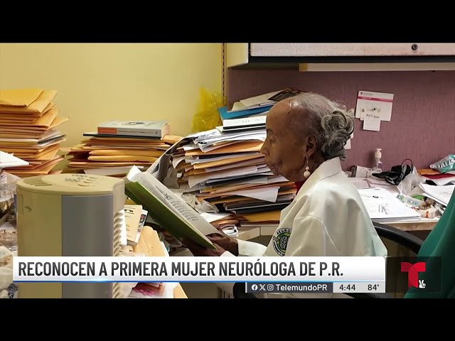 ⁣Modelo a seguir: doctora de 94 años continúa enseñando en el RCM