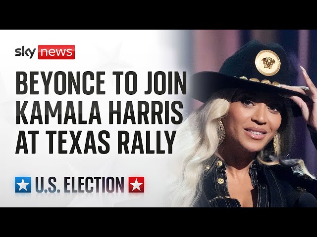 ⁣Watch live: Beyoncé speaks at Kamala Harris rally in Houston, Texas