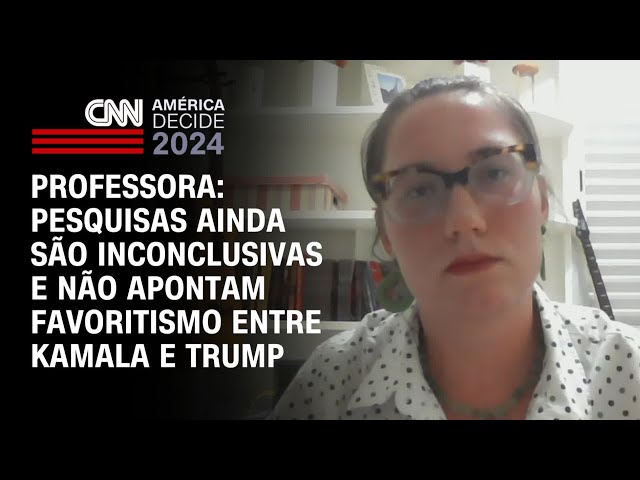 ⁣Professora: Pesquisas ainda são inconclusivas e não apontam favoritismo entre Kamala e Trump | WW