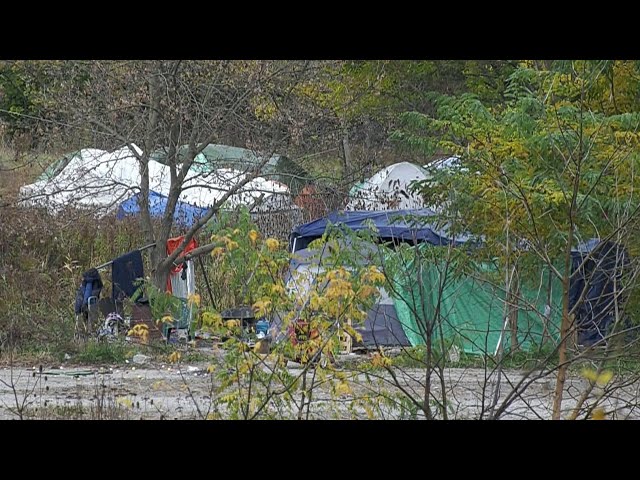 ⁣Encampments growing near homes spark tension in London, Ont.