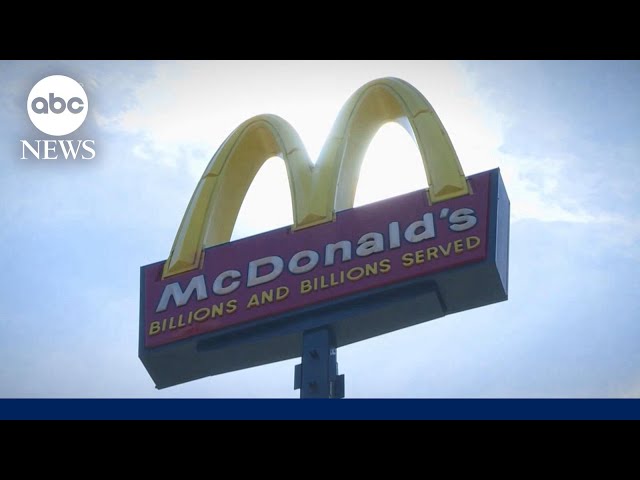 ⁣McDonald's E. coli outbreak spreads, with at least 74 people sickened