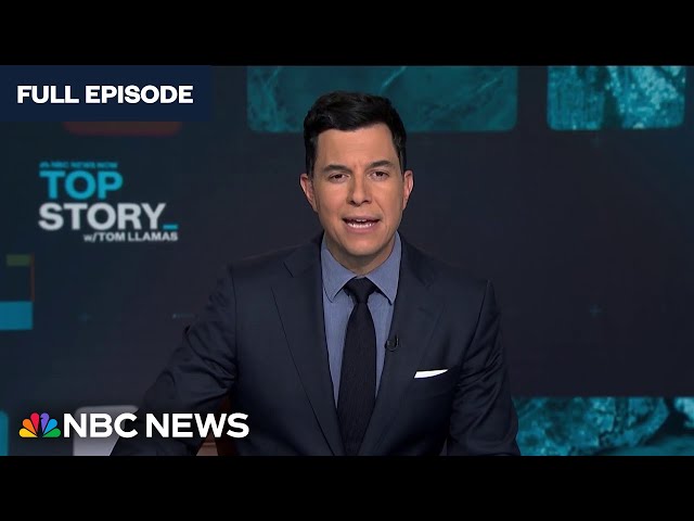 ⁣Top Story with Tom Llamas - Oct. 25 | NBC News NOW