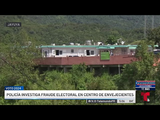 ⁣Investigan tres casos de posible fraude electoral en centro de Jayuya