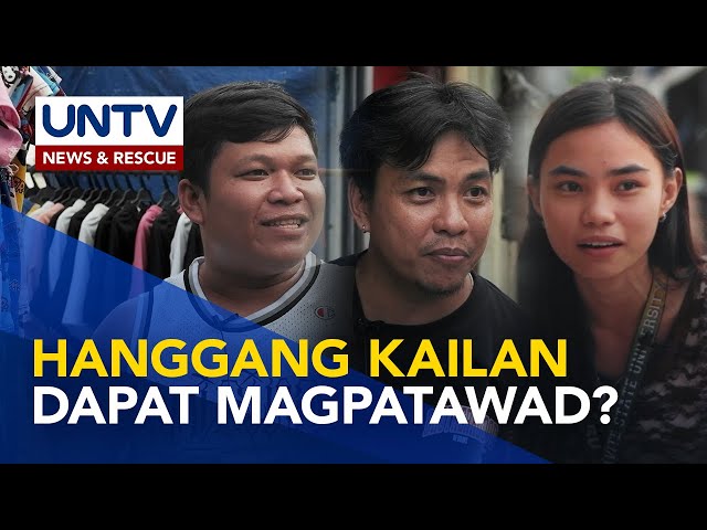 ⁣Hanggang kailan ba tayo dapat magpatawad? | Viewpoint