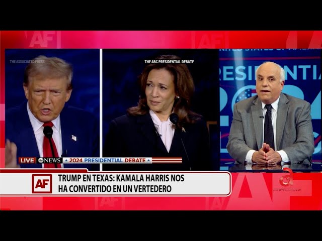 ⁣Trump en TEXAS: Kamala Harris nos ha convertido a un vertedero