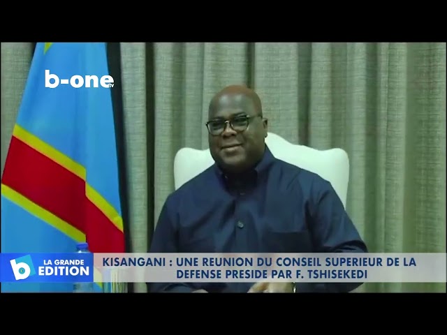 ⁣Le Président Félix Tshisekedi a donné des orientations aux responsables de l’armée nationale