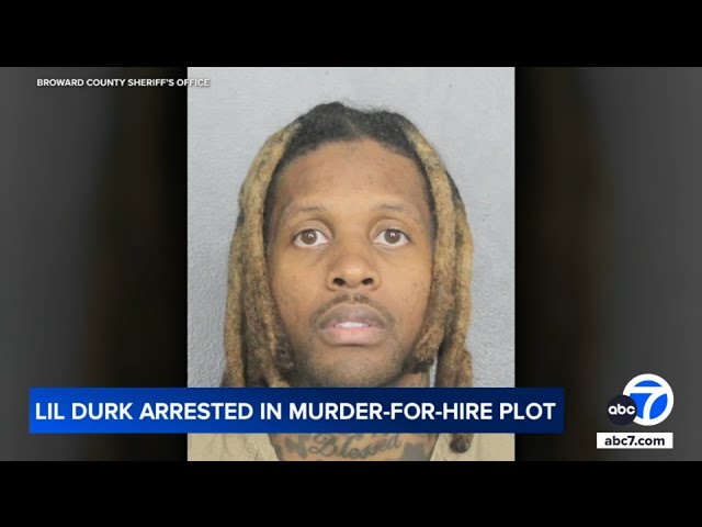 ⁣Everything we know about rapper Lil Durk's arrest in murder-for-hire plot