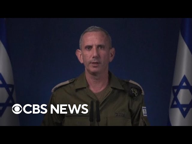 ⁣Israel says counterstrike against Iran limited to "military targets"