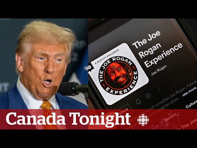 ⁣Joe Rogan Experience, Call Her Daddy the ‘infotainment’ standoff for Trump, Harris | Canada Tonight