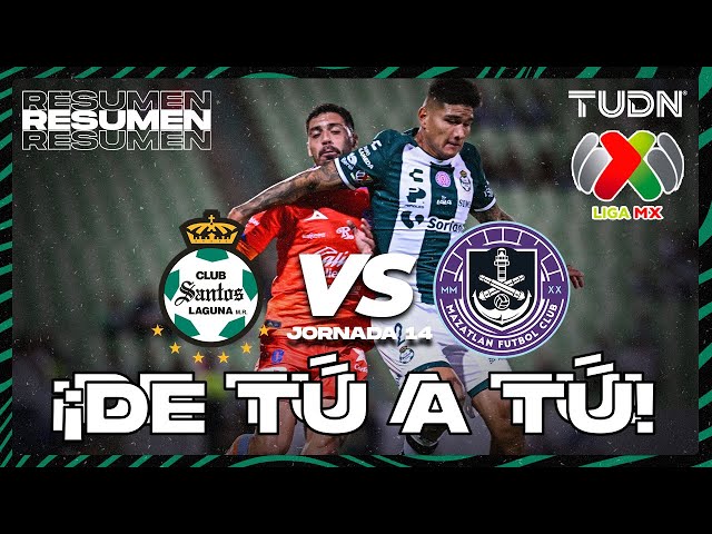 ⁣Resumen | Santos vs Mazatlán | Liga Mx -AP2024 - J14 | TUDN