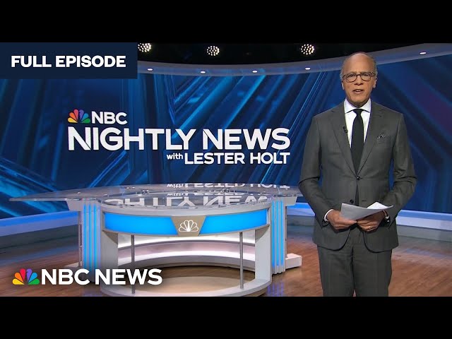 ⁣Nightly News Full Broadcast - Oct. 25