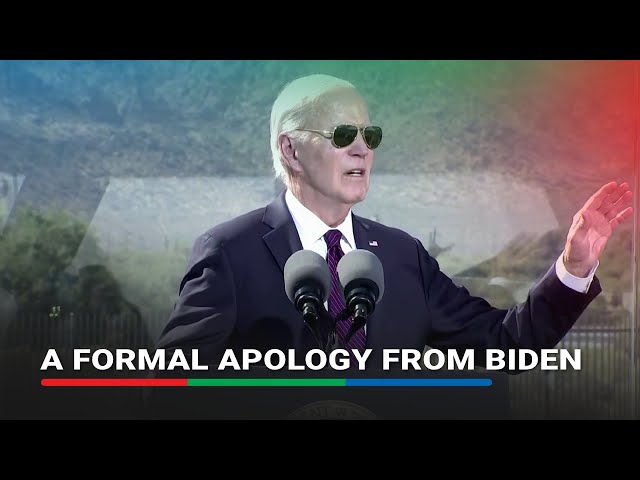 ⁣Biden becomes first U.S. president to apologize for abusive Native American boarding schools