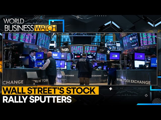 ⁣S&P Rally Sputters As Banks, Bitcoin Get Hit | World Business Watch | WION News