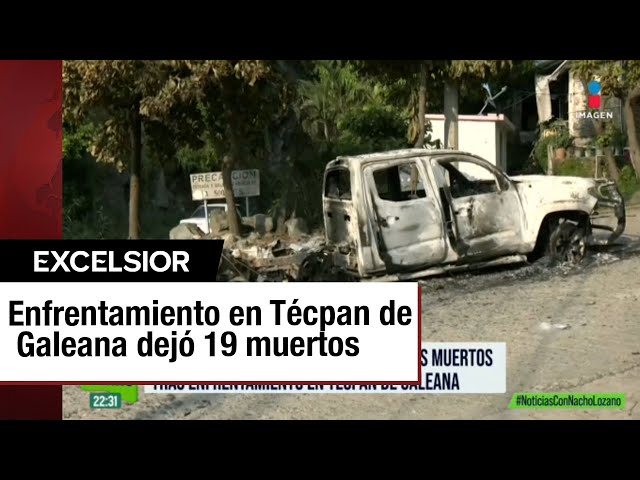 ⁣19 muertos en enfrentamiento en Tecpan de Galeana, Guerrero