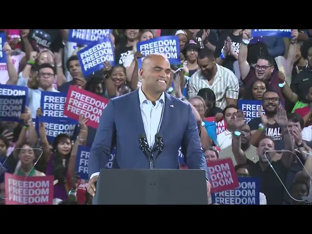 ⁣Collin Allred joins Kamala Harris for Houston rally - FULL SPEECH