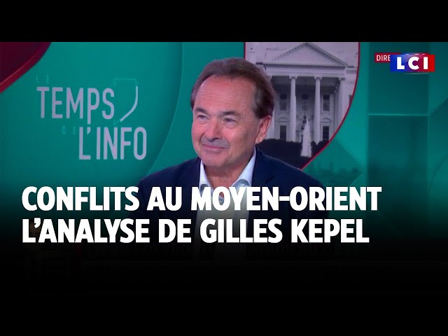 ⁣Conflits au Moyen-Orient : Gilles Kepel invité de LCI