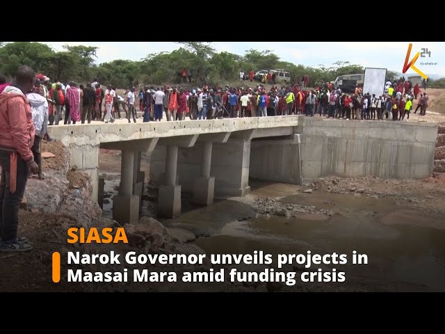 ⁣Narok Governor Ntutu commissions key projects in Maasai Mara amid revenue boost