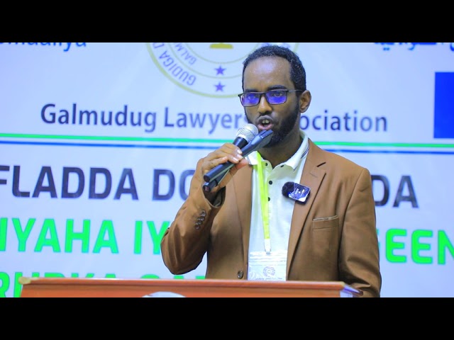 ⁣Masuuliyiin ka tirsan Galmudug ayaa ka qeyb galay munaasabad lagu dooranayay guddoonka cusub...