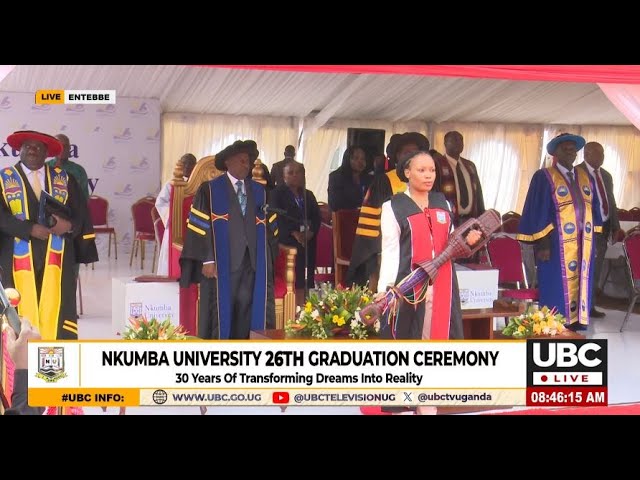 ⁣LIVE: NKUMBA UNIVERSITY 26TH GRADUATION CEREMONY | OCT 26, 2024