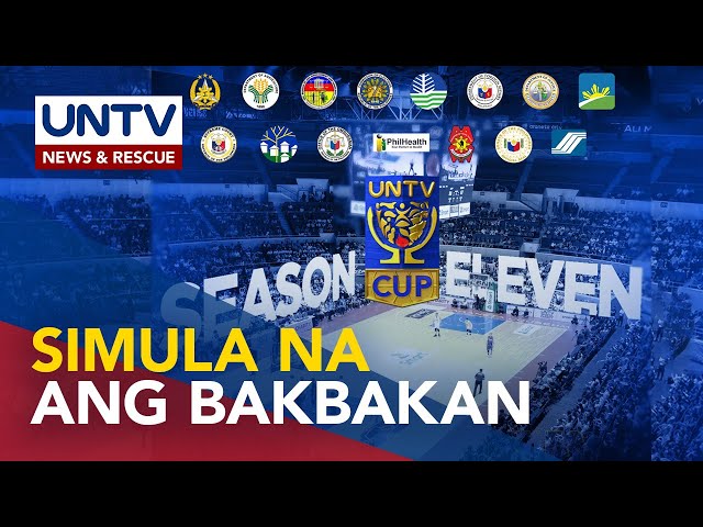 ⁣15 koponan, magtatagisan ng lakas sa UNTV CUP Season 11; P3-M championship prize, susungkitin