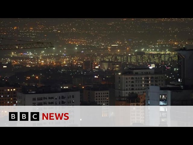 ⁣Israel has hit Tehran and other sites in Iran with retaliatory air strikes | BBC News