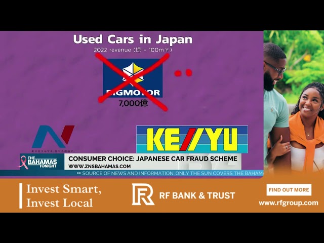 ⁣Consumer Choice:  Japanese Car Fraud Scheme