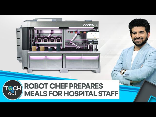 ⁣Futuristic Robot Prepares Dishes At German Hospital | Tech It Out