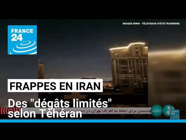 ⁣Frappes israéliennes en Iran : des sites militaires visés et des "dégâts limités" (selon T