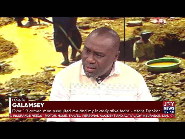 ⁣We need to station military men at the galamsey sites - Gary Nimako #Newsfile #StopGalamseyNow