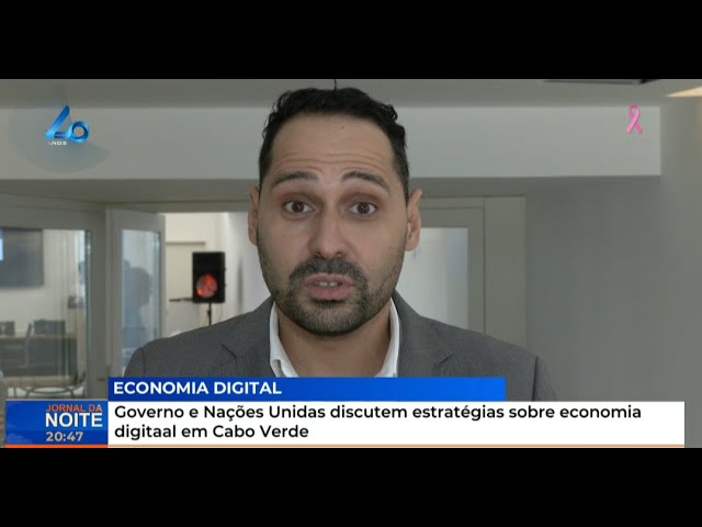 ⁣Governo e Nações Unidas discutem estratégias sobre economia digital em Cabo Verde