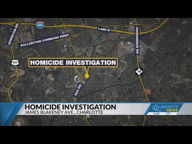 ⁣Man killed in overnight south Charlotte shooting: CMPD