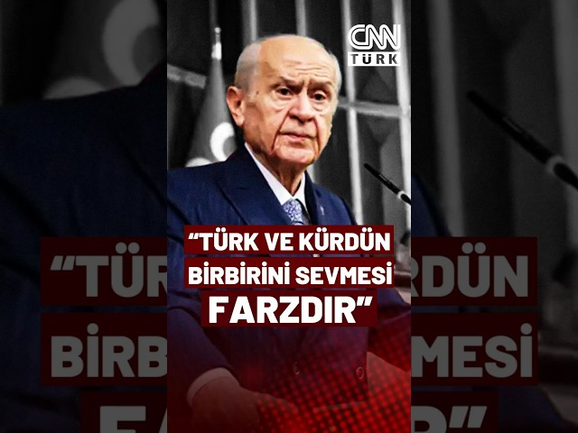 ⁣Devlet Bahçeli'den Türk-Kürt Birliği Mesajı! "Bugün Ortak Bir Tehdit Var"