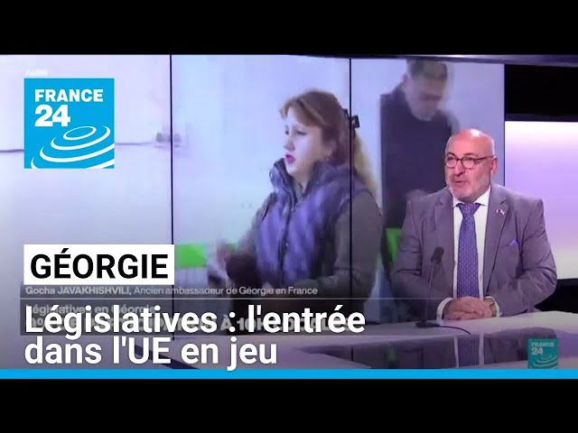 ⁣Législatives en Géorgie : l'entrée dans l'UE en jeu • FRANCE 24