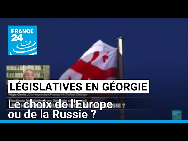 ⁣Législatives en Géorgie : le choix de l'Europe ou de la Russie ? • FRANCE 24