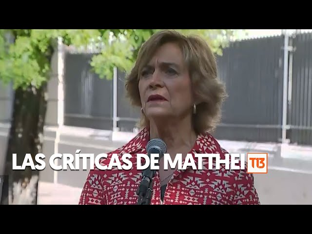 ⁣"Chile no merece esto": La crítica de Evelyn Matthei por las denuncias contra Monsalve