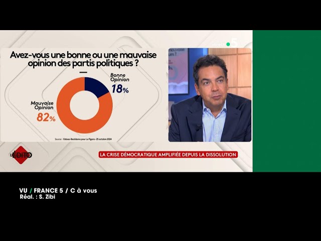 ⁣Vu du 26/10/24 : La fatigue démocratique