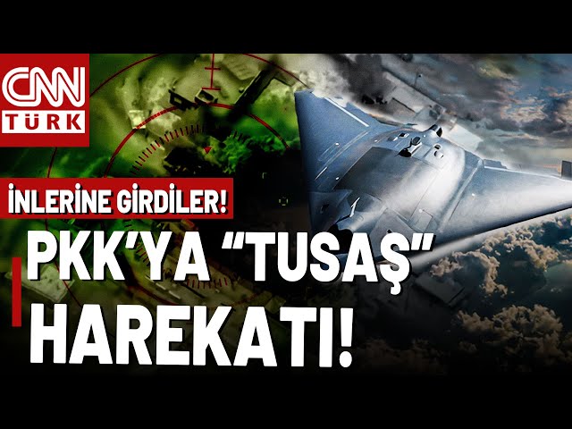 ⁣MİT'ten Dikkat Çeken "TUSAŞ" Harekatı! PKK Hedeflerini TUSAŞ Üretimi ANKA İle İmha Et