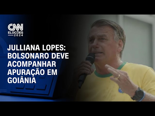 ⁣Julliana Lopes: Bolsonaro deve acompanhar apuração em Goiânia | AGORA