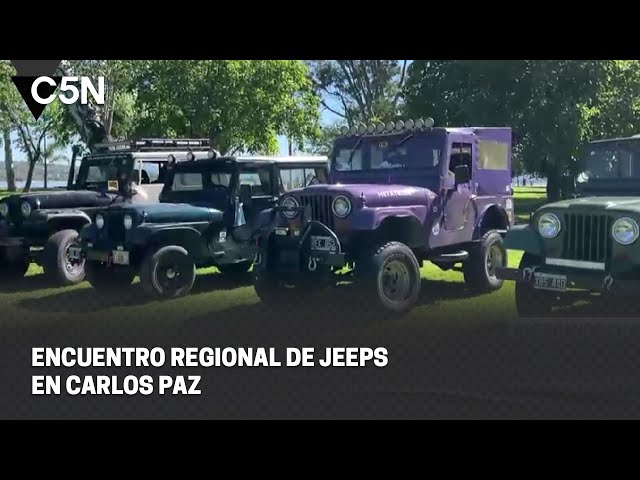 ⁣ENCUENTRO REGIONAL de JEEPS en CARLOS PAZ