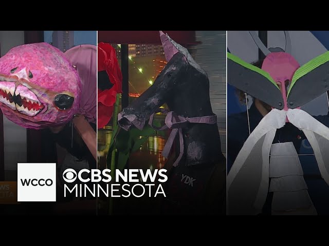 ⁣Puppets take over Powderhorn Park in Minneapolis for Halloween