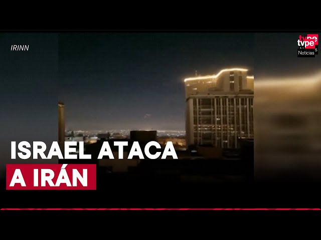 ⁣Israel ataca centros de producción y lanzamiento de misiles en Irán