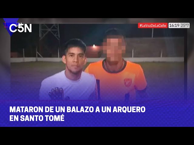 ⁣MATARON de un BALAZO a un ARQUERO en SANTO TOMÉ