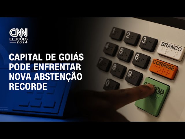 ⁣Capital de Goiás pode enfrentar nova abstenção recorde | AGORA CNN