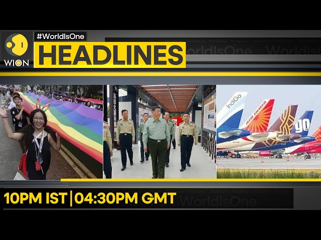 ⁣New Military Secretary For Xi ? | 3 Flights Get Hoax Bomb Threats | WION Headlines