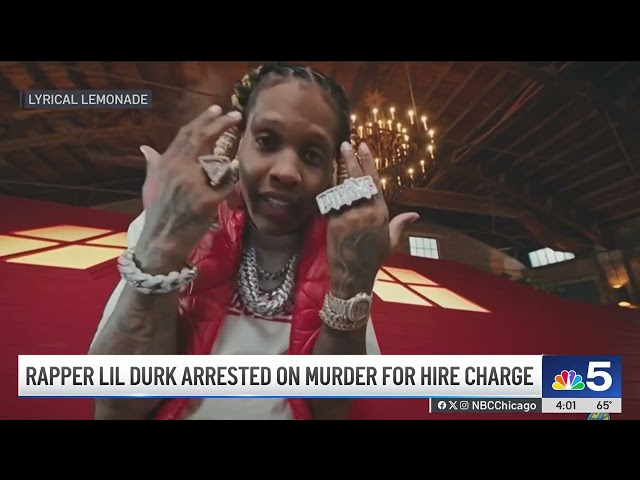 ⁣Lil Durk ARRESTED on murder-for-hire charges